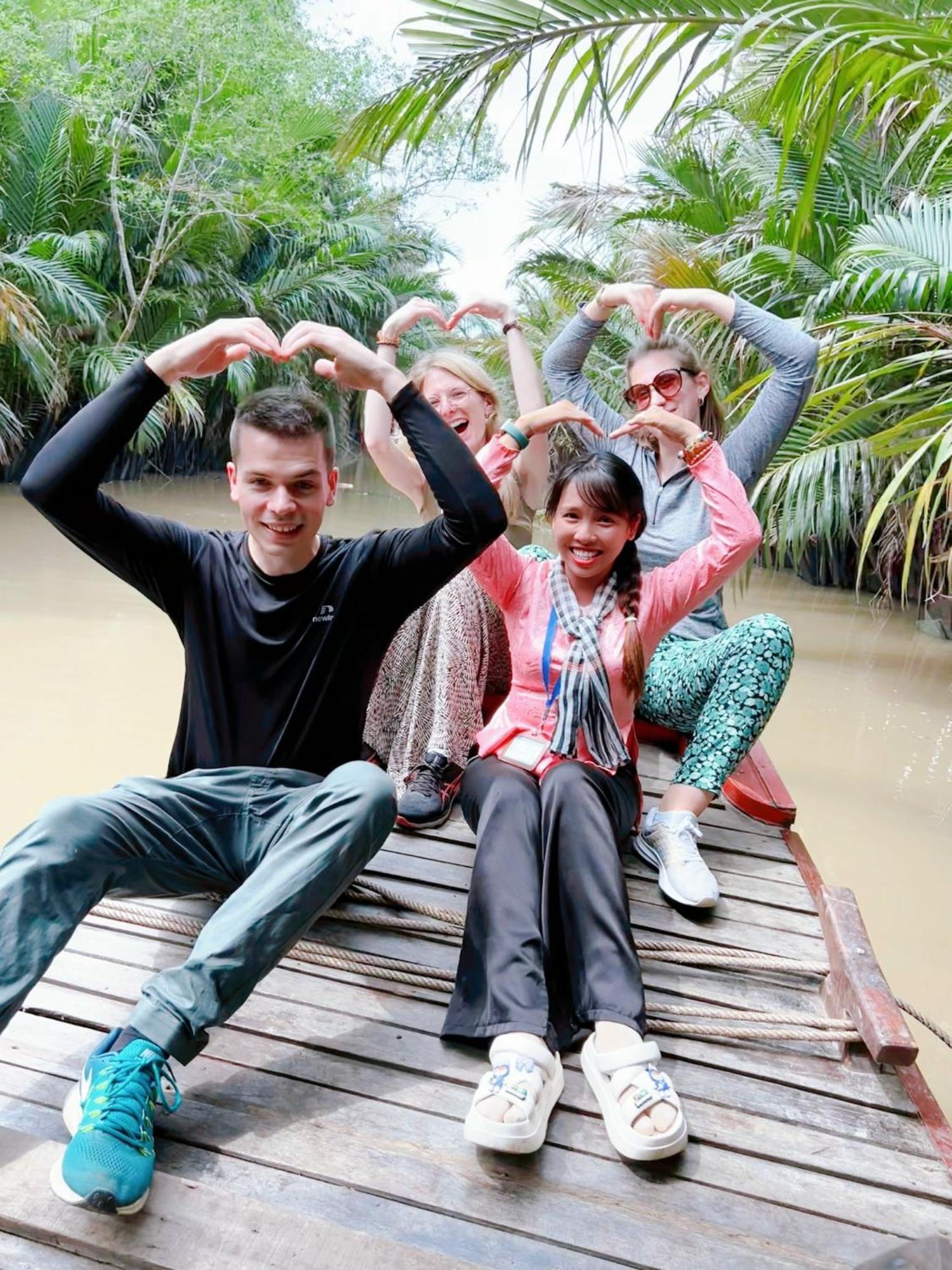 Hide Away Bungalows In Ben Tre City Dış mekan fotoğraf