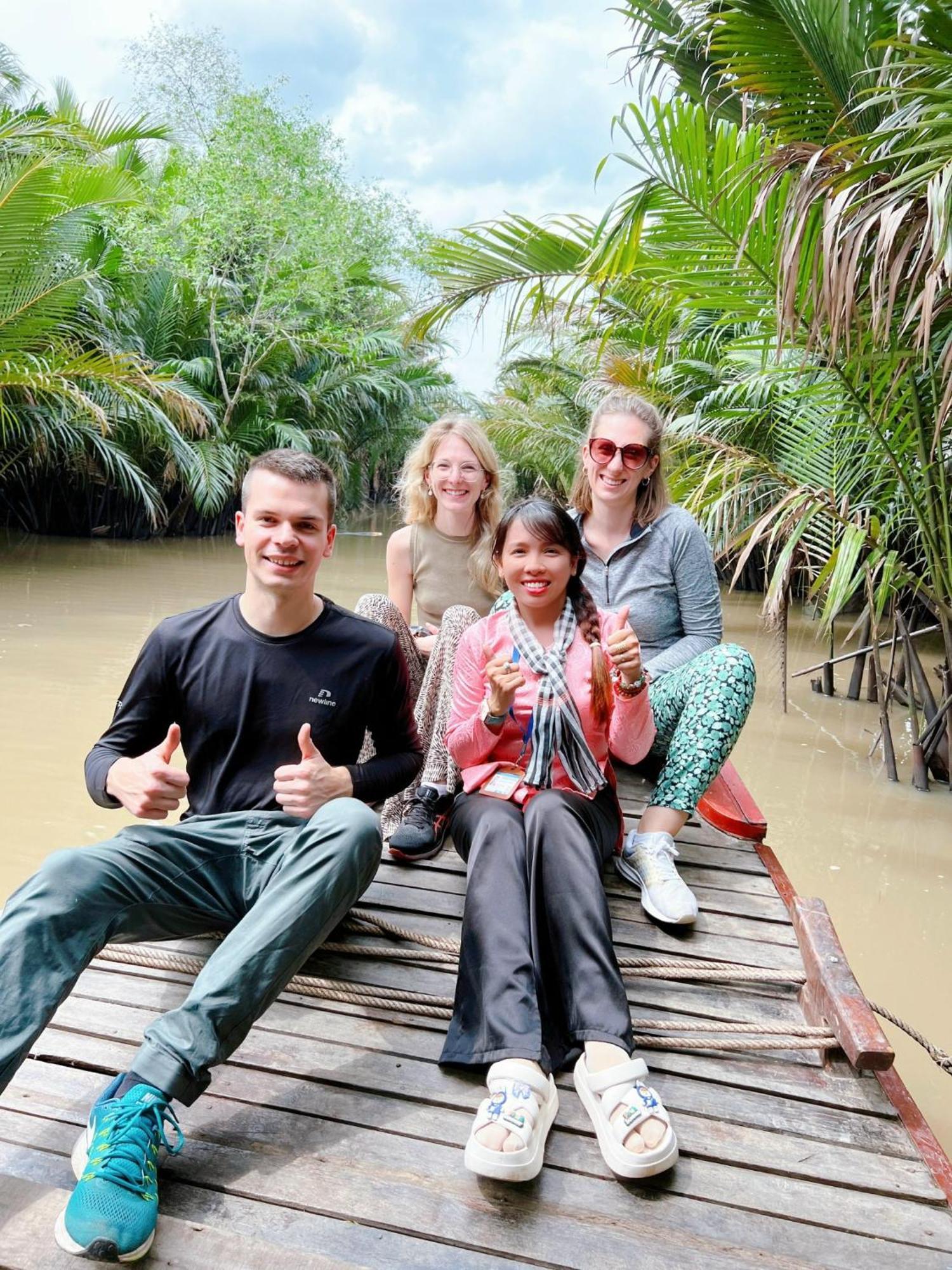 Hide Away Bungalows In Ben Tre City Dış mekan fotoğraf